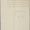 Letter to Lt. Col. [John] Thomas, James Island