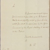 Letter to Capt. Downing, Royal Artillery [Charleston]