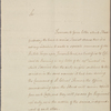 Letter to Major [Alexander] Robertson, Commanding 82nd Regt., James Island