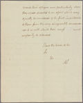 Letter to Colonel de [Friedrich von] Benning, Commanding on James Island