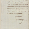 Letter to Gen. [Nathanael] Greene