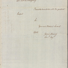 Letter to Gen. [Alexander] Leslie
