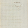 Letter to Gen. [Alured] Clarke [Savannah, Ga.]