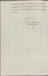 Letter to Gen. [Alured] Clarke [Savannah, Ga.]