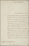 Letter to Lord George Germain