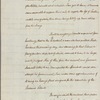 Letter to James Robertson, General and Commander-in-chief [New York]