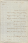 Letter to Gen. [Alexander] Leslie [Charleston, S. C.]