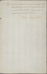 Letter to Gen. [Alexander] Leslie [Charleston, S. C.]