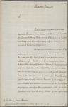 Letter to James Robertson, General and Commander-in-chief [New York]