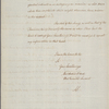Letter to James Robertson, General and Commander-in-chief [New York]
