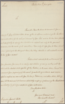 Letter to Gen. [Alured] Clarke [Savannah, Ga.]