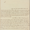 Letter to Gen. [Nathanael] Greene