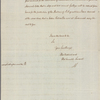 Letter to Patrick Tonyn, Governor of East Florida