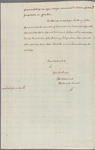 Letter to Patrick Tonyn, Governor of East Florida