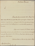 Letter to Gen. [Nathanael] Greene