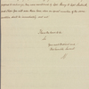 Letter to Gen. [Nathanael] Greene