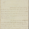Letter to Gen. [Nathanael] Greene
