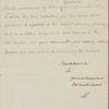 Letter to Gen. [Nathanael] Greene