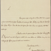 Letter to Gen. [Nathanael] Greene