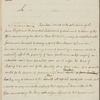Letter to Gen. [Archibald] Campbell, Lieut. Governor of Jamaica