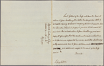 Letter to Sir Guy Carleton [New York]