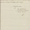 Letter to Patrick Tonyn, Governor of East-Florida