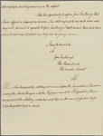 Letter to Sir Guy Carleton [New York]