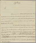 Letter to Gen. [Nathanael] Greene
