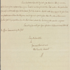 Letter to Gen. [Archibald] Campbell, Lieut. Governor of Jamaica