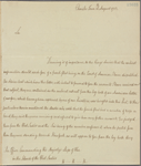 Letter to the Officer Commanding His Majesty's ships of war in the West Indies