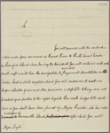 Letter to Maj. [John] Doyle