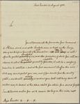 Letter to Maj. [William] Brereton