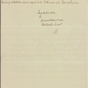 Letter to Admiral Hugh Pigot