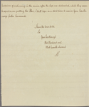 Letter to Sir Guy Carleton [New York]