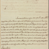 Letter to Lieut. Col. [Beamsley] Glasier, commanding in East Florida