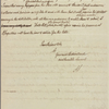Letter to Lieut. Col. [Beamsley] Glasier, commanding in East Florida