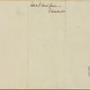 Letter to Lieut. Col. [Beamsley] Glasier, commanding in East Florida