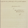 Letter to Gen. [Nathanael] Greene