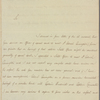 Letter to Gen. [Nathanael] Greene