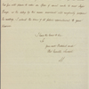 Letter to Gen. [Nathanael] Greene