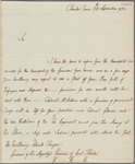 Letter to Patrick Tonyn, Governor of East-Florida