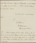 Letter to Patrick Tonyn, Governor of East-Florida