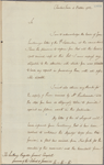 Letter to Gen. [Archibald] Campbell, Governor of Jamaica