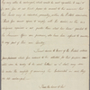 Letter to Gen. [Nathanael] Greene