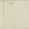 Letter to Gen. [Nathanael] Greene