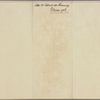 Letter to Col. [Friedrich] de Benning