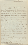 Letter to Patrick Tonyn, Governor of East-Florida