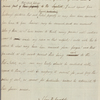 Letter to Patrick Tonyn, Governor of East-Florida