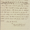Letter to Gen. [James] Paterson, commanding in Nova Scotia