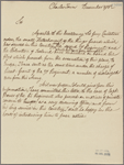 Letter to -- --